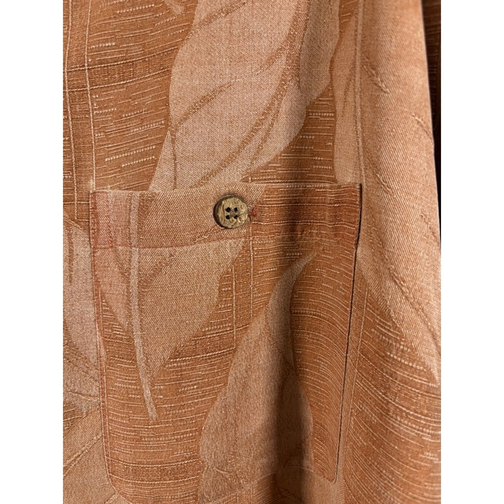 Island Shores shirt size 2XL washable silk short sleeves button up - Picture 4 of 7